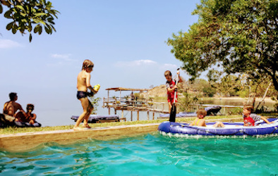 nanchengwa lodge swimming pool family fun